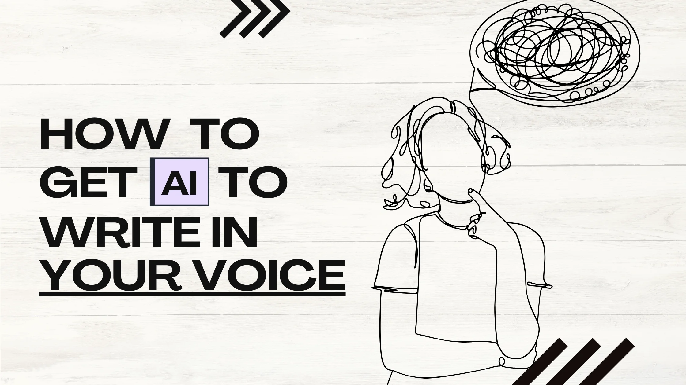 How to Get AI to Write in Your Voice